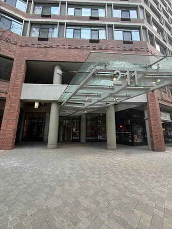 a view of a large building