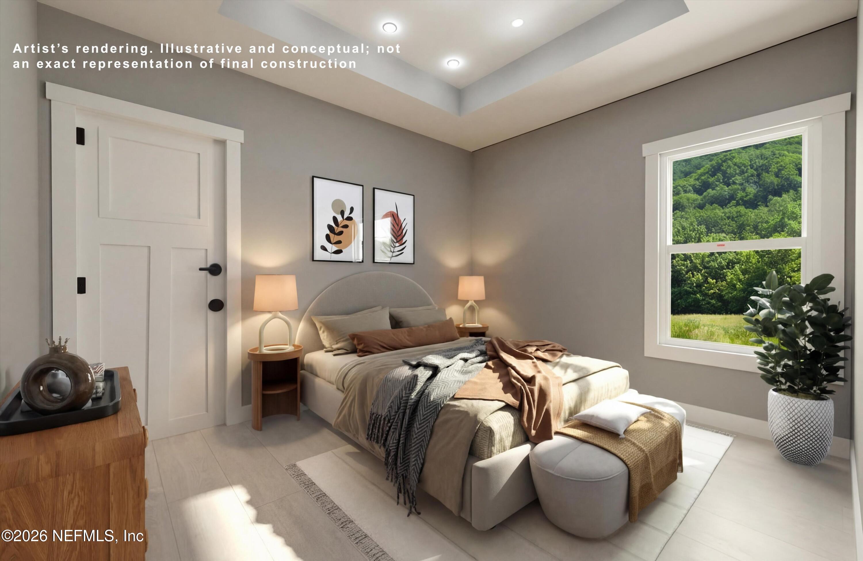 0 Nelsons Point, Unit PARCEL 003 Keystone Heights, FL 32656 - Photo 8 of 29 a bedroom with bed couch and window