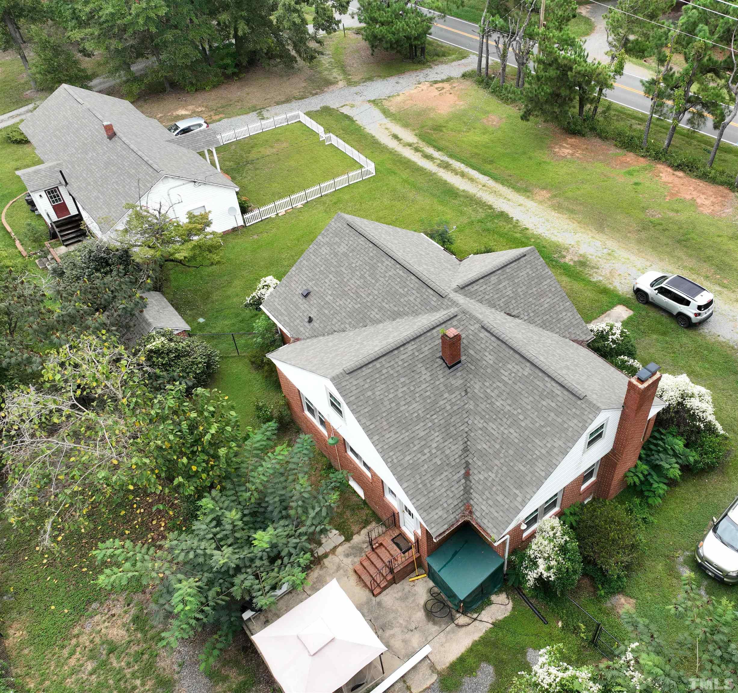1539 Deep River Road Sanford, NC 27330 - Photo 21 of 34 an aerial view of a house