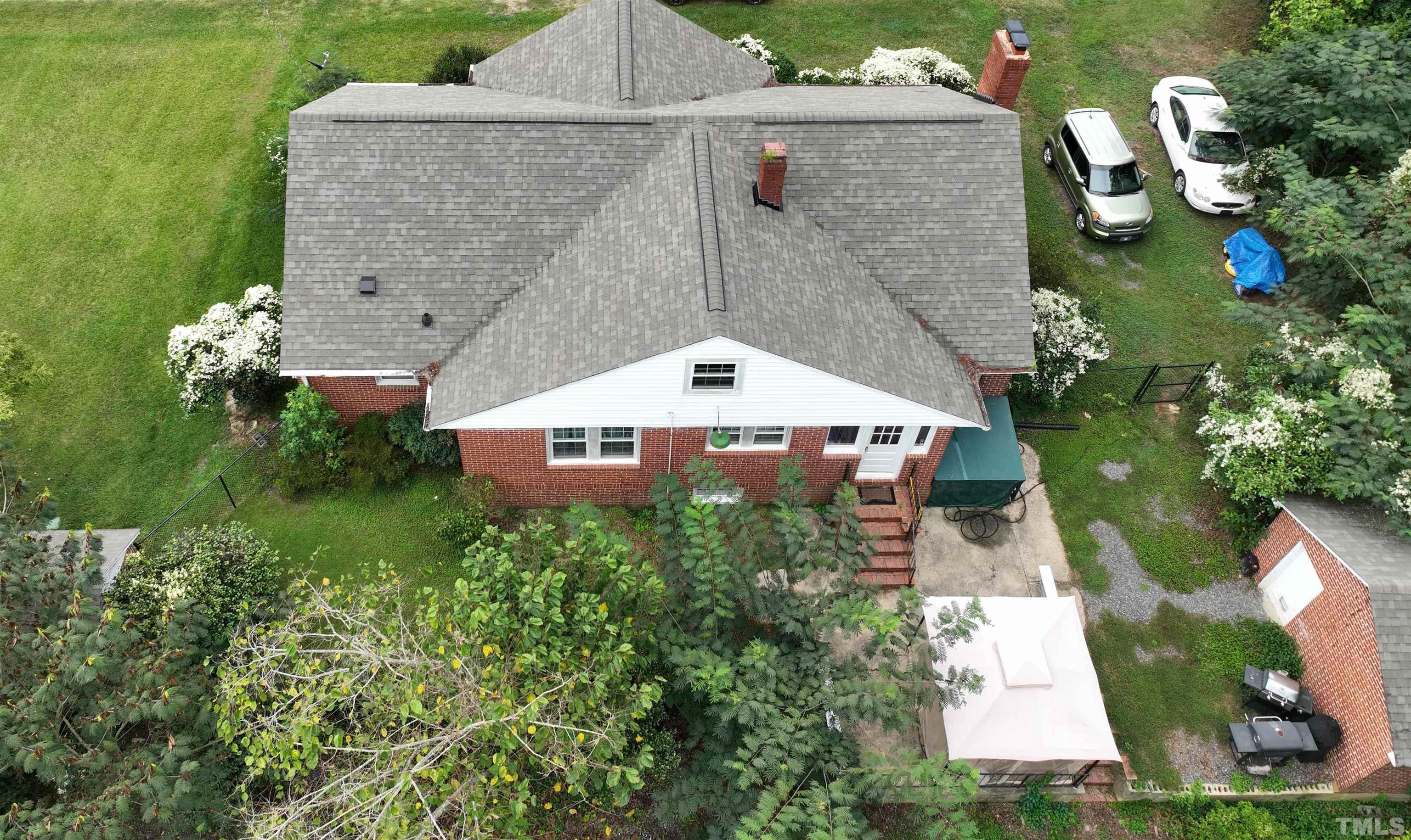 1539 Deep River Road Sanford, NC 27330 - Photo 22 of 34 an aerial view of a house