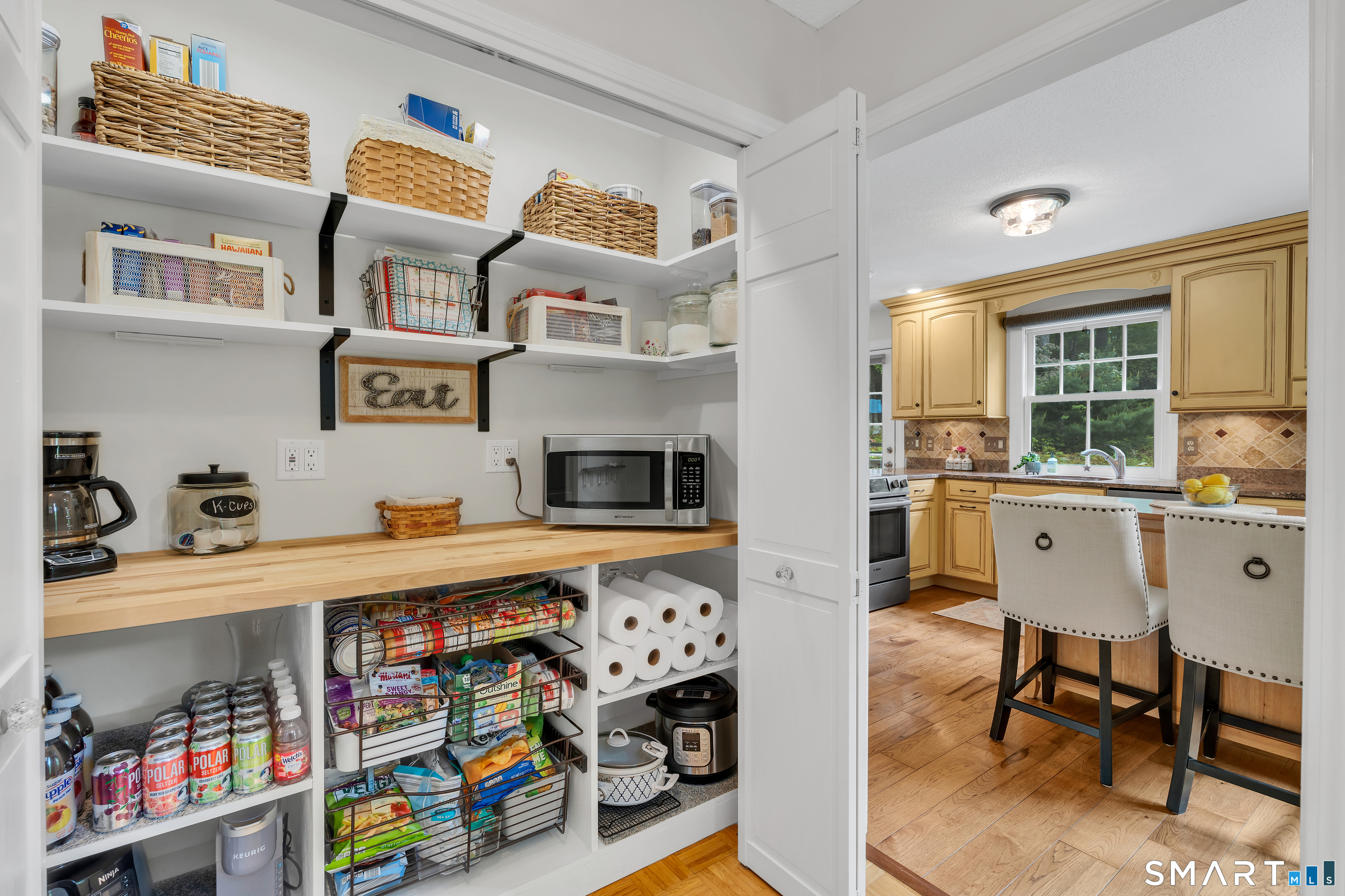 57 Weiss Road Haddam, CT 06438 - Photo 12 of 39 Custom Built In Pantry