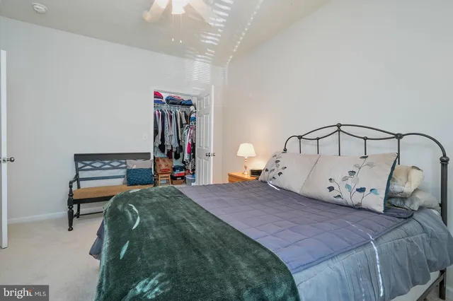 a view of a walk in closet