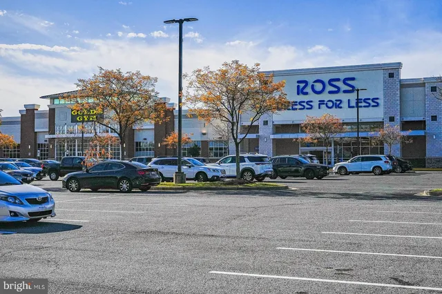 a car parked in front of a building