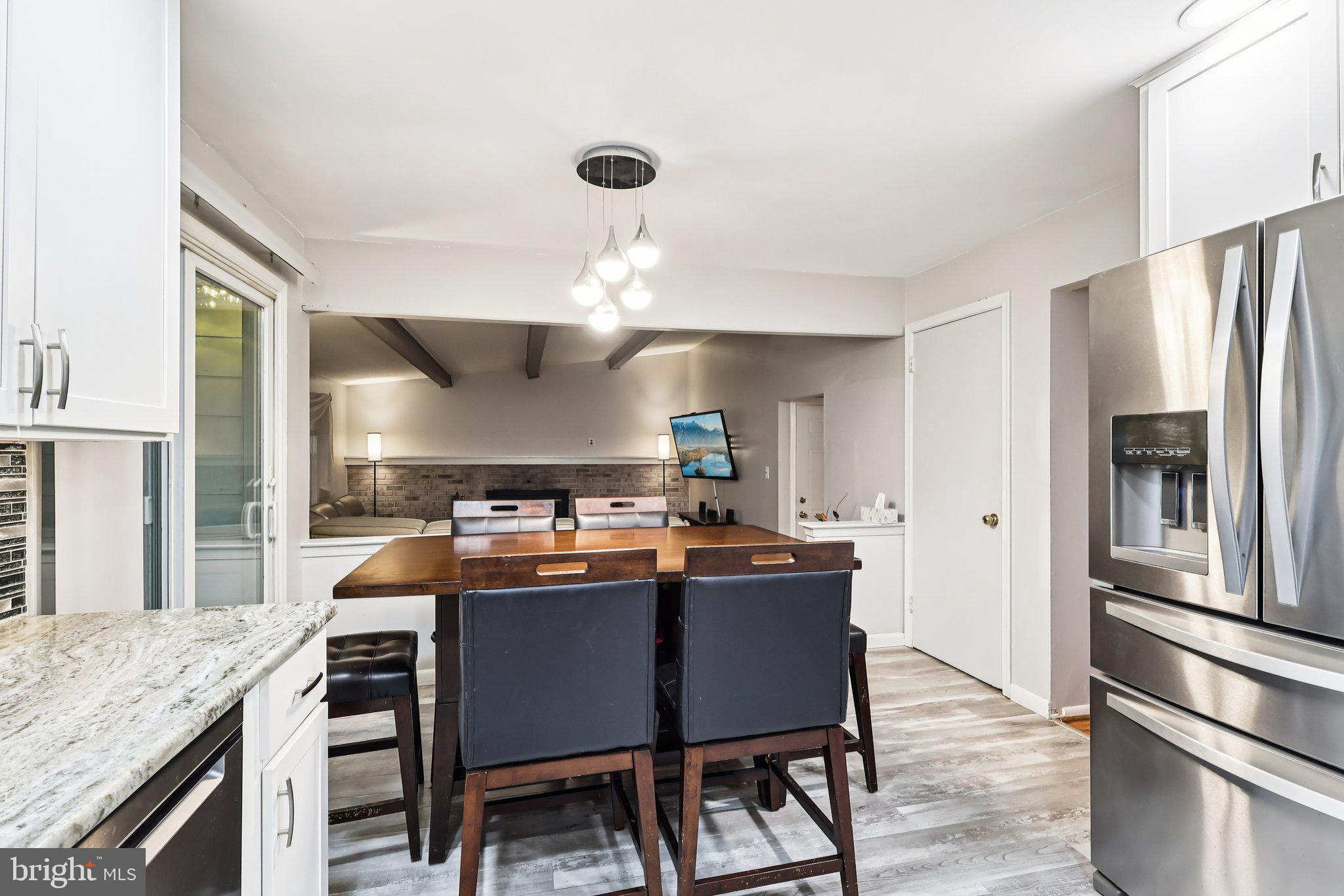 721 Chatham Road Somerdale, NJ 08083 - Photo 14 of 42 Kitchen open to family room