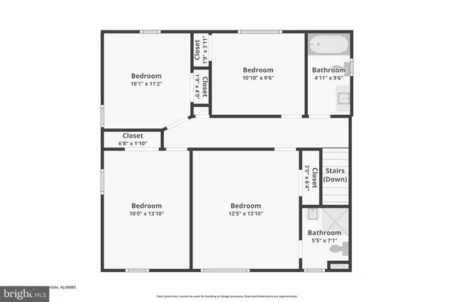 a picture of a floor plan