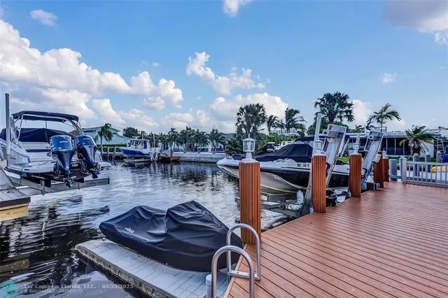 a view of a roof deck