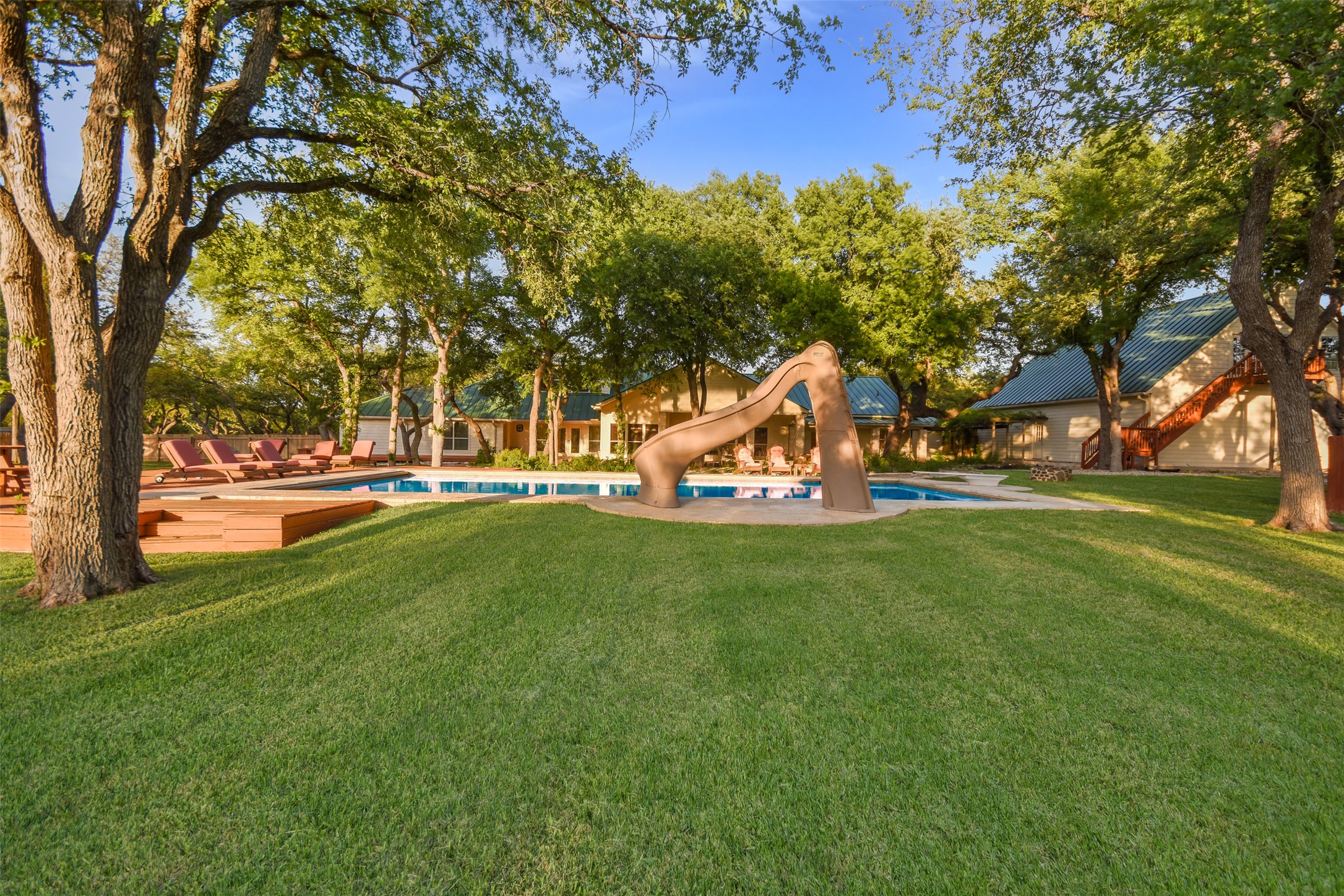 294 Logan Ranch Road Georgetown, TX 78628 - Photo 39 of 40 a view of a park with large trees