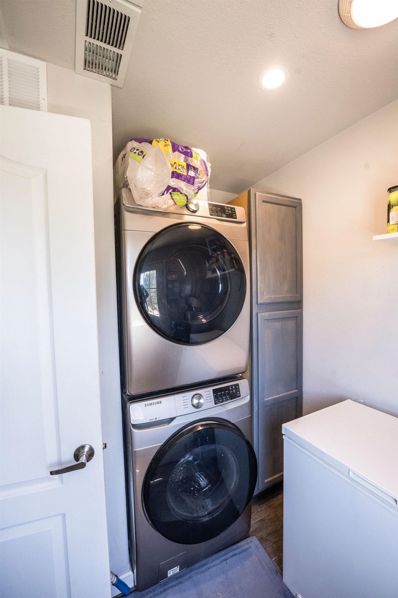 19958 Miller Canyon Ranch Road Glade Park, CO 81523 - Photo 19 of 42 a utility room with dryer and washer