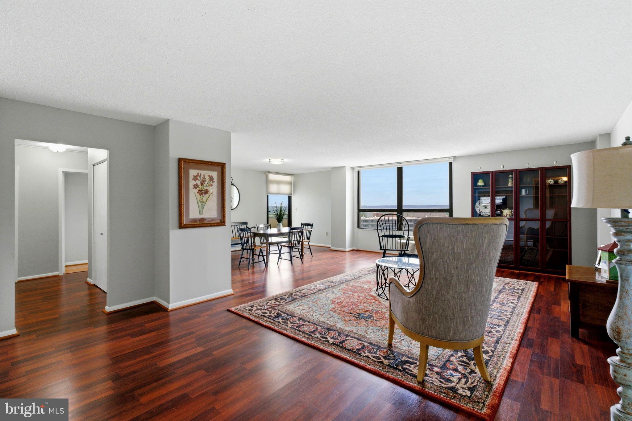 205 East Joppa Road, Unit 1809 Towson, MD 21286 - Photo 2 of 31 Expansive Living area full of light