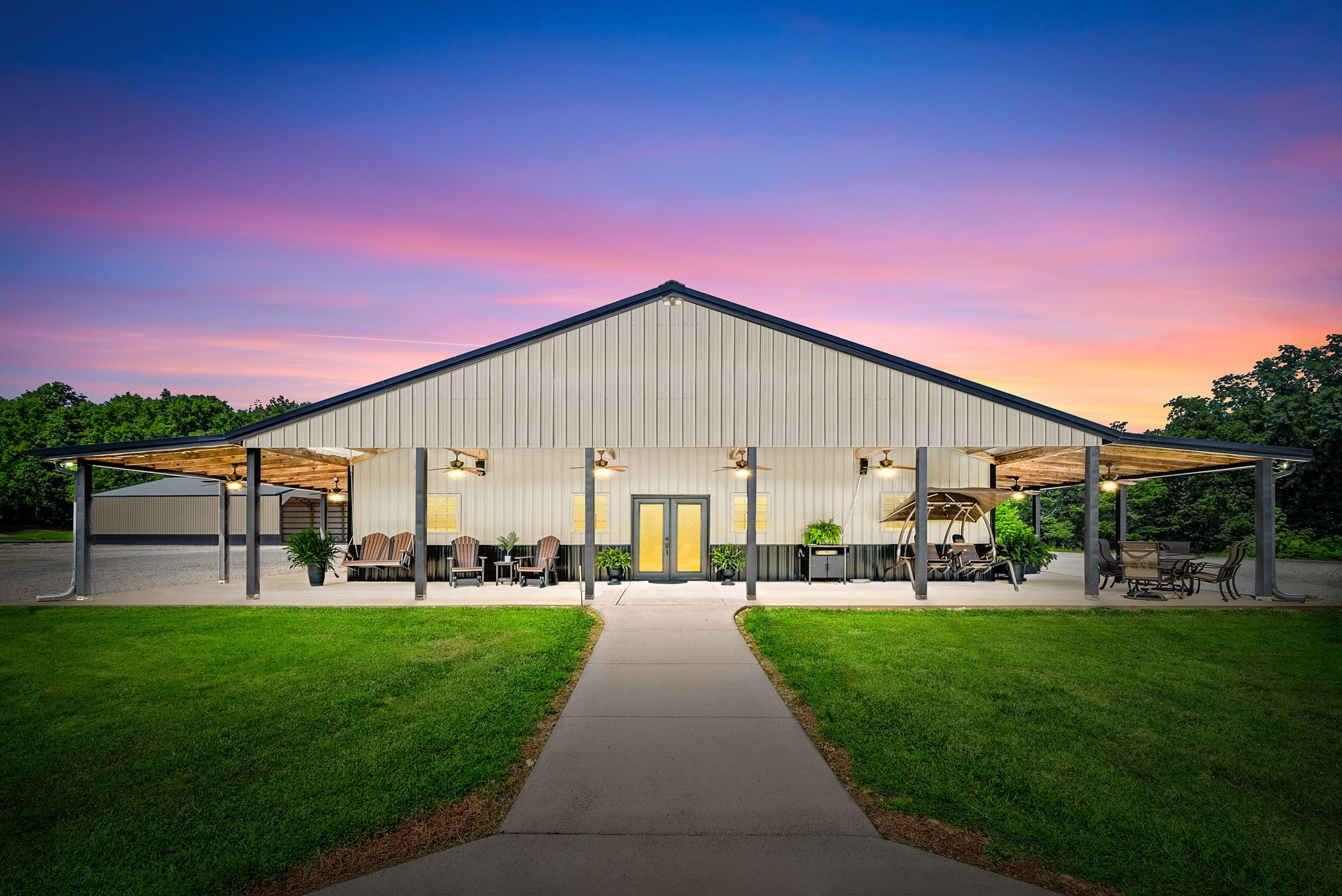 950 Choate Road Dickson, TN 37055 - Photo 2 of 56 a front view of a house with a yard and trees
