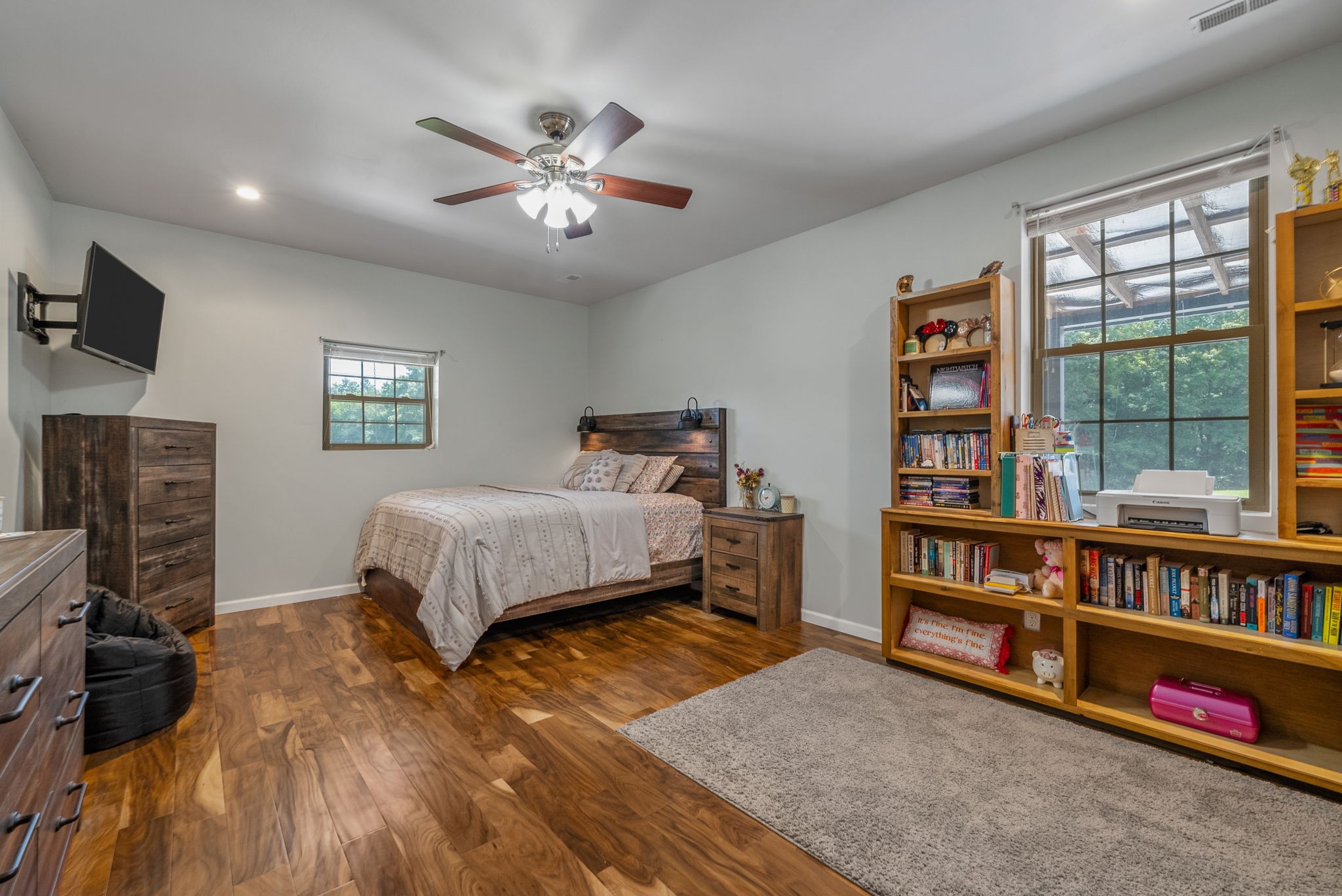 950 Choate Road Dickson, TN 37055 - Photo 22 of 56 a bedroom with a bed furniture and a window