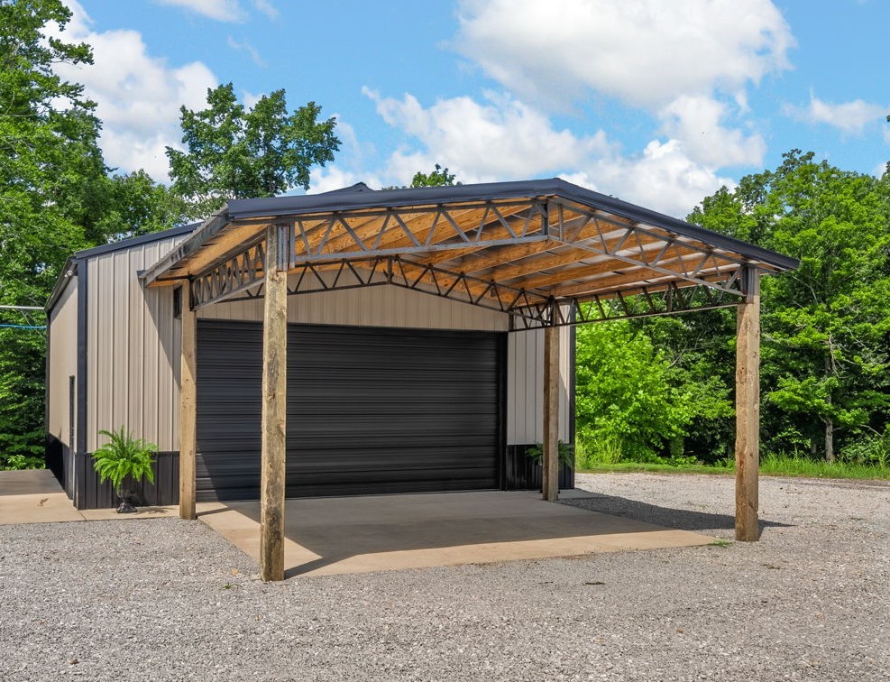950 Choate Road Dickson, TN 37055 - Photo 45 of 56 a view of a house with a yard and garage