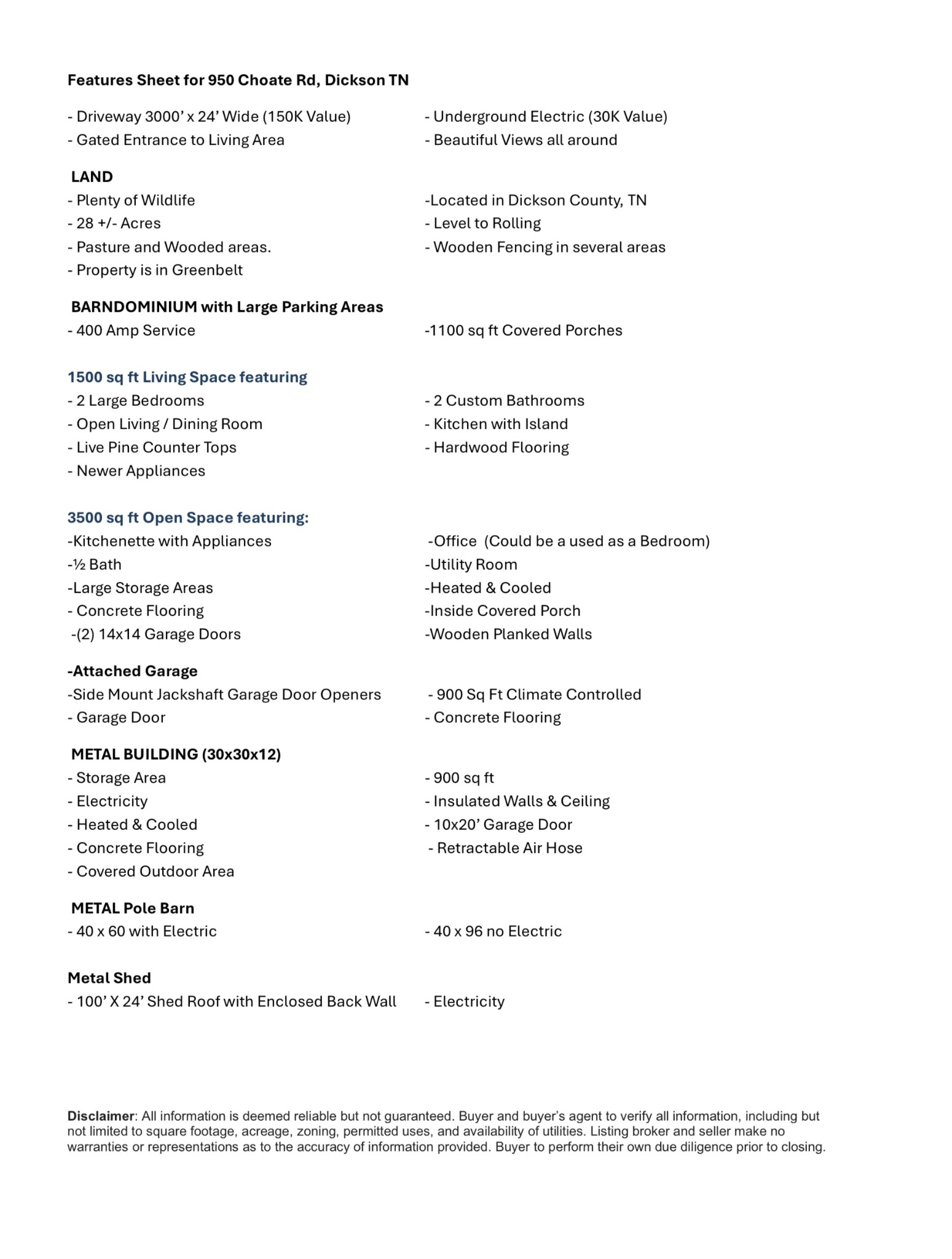 950 Choate Road Dickson, TN 37055 - Photo 56 of 56