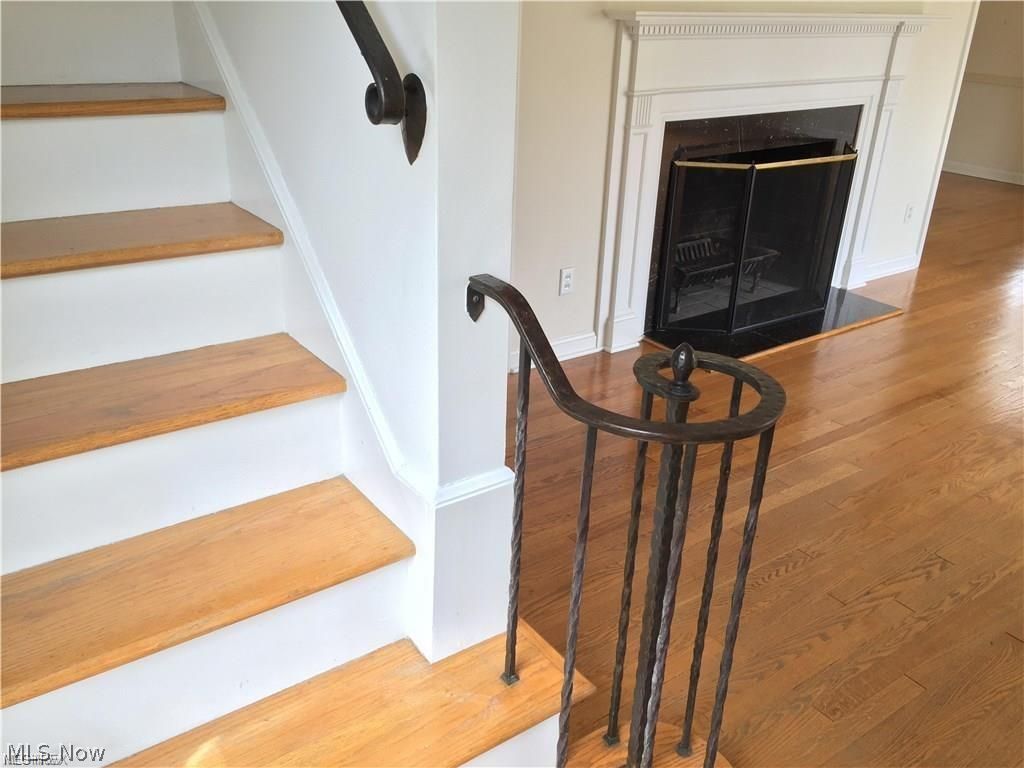 3578 Latimore Road Shaker Heights, OH 44122 - Photo 14 of 25 Wrought Iron & wood trims show additional construction quality in living room and foyer