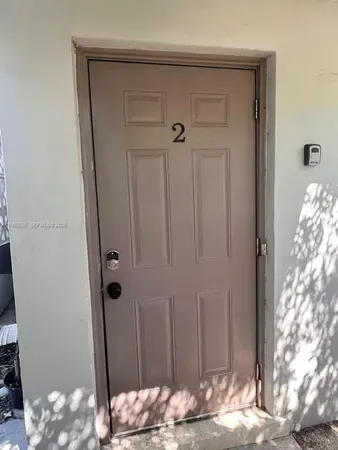 a view of empty room