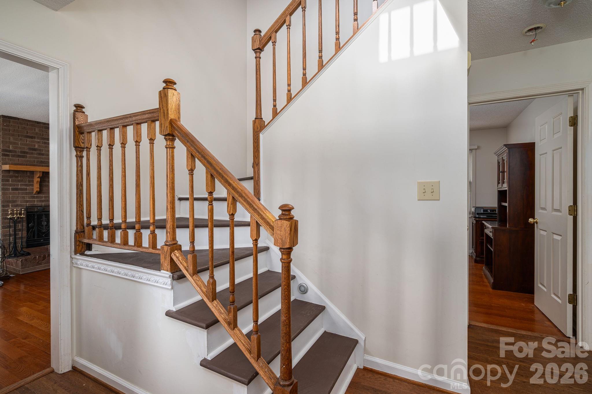 4503 Briar Creek Road Maiden, NC 28650 - Photo 20 of 48 a view of entryway with wooden floor and a front door