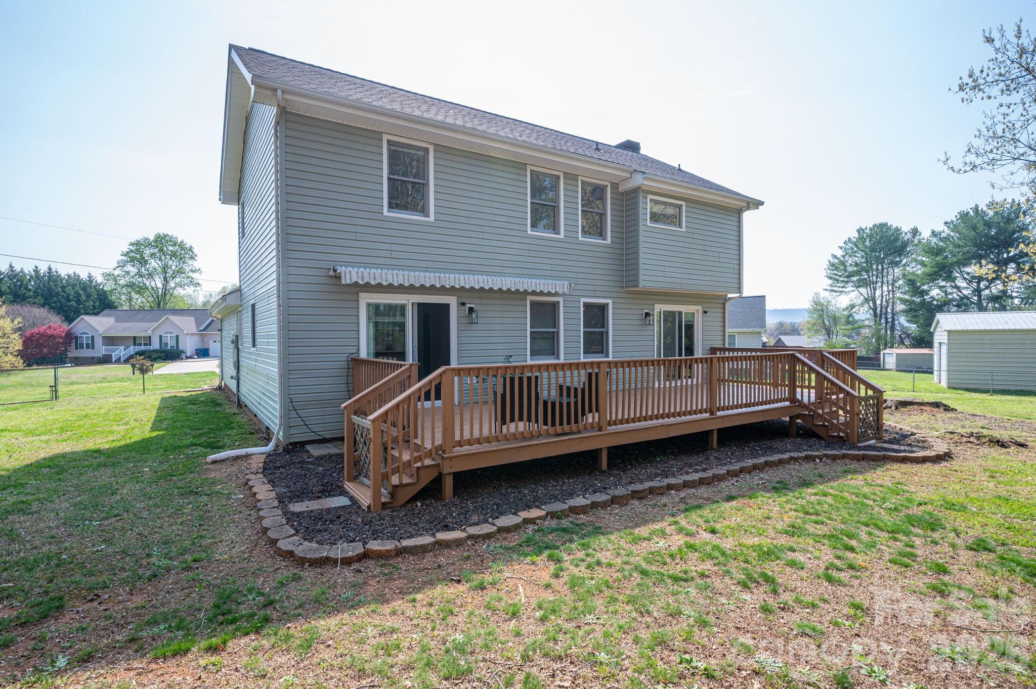 4503 Briar Creek Road Maiden, NC 28650 - Photo 28 of 48 a view of a house with a yard