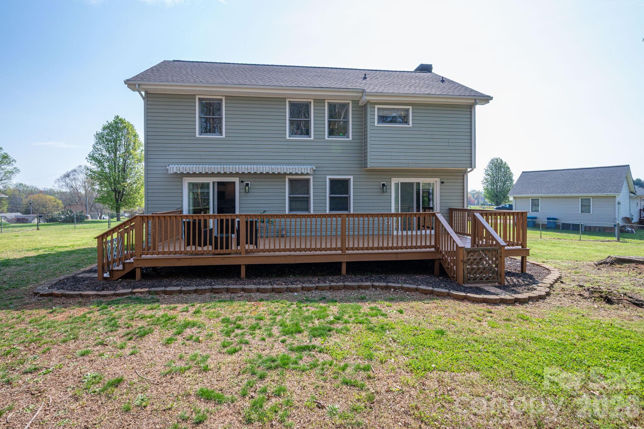 4503 Briar Creek Road Maiden, NC 28650 - Photo 30 of 48 a house view with a garden space