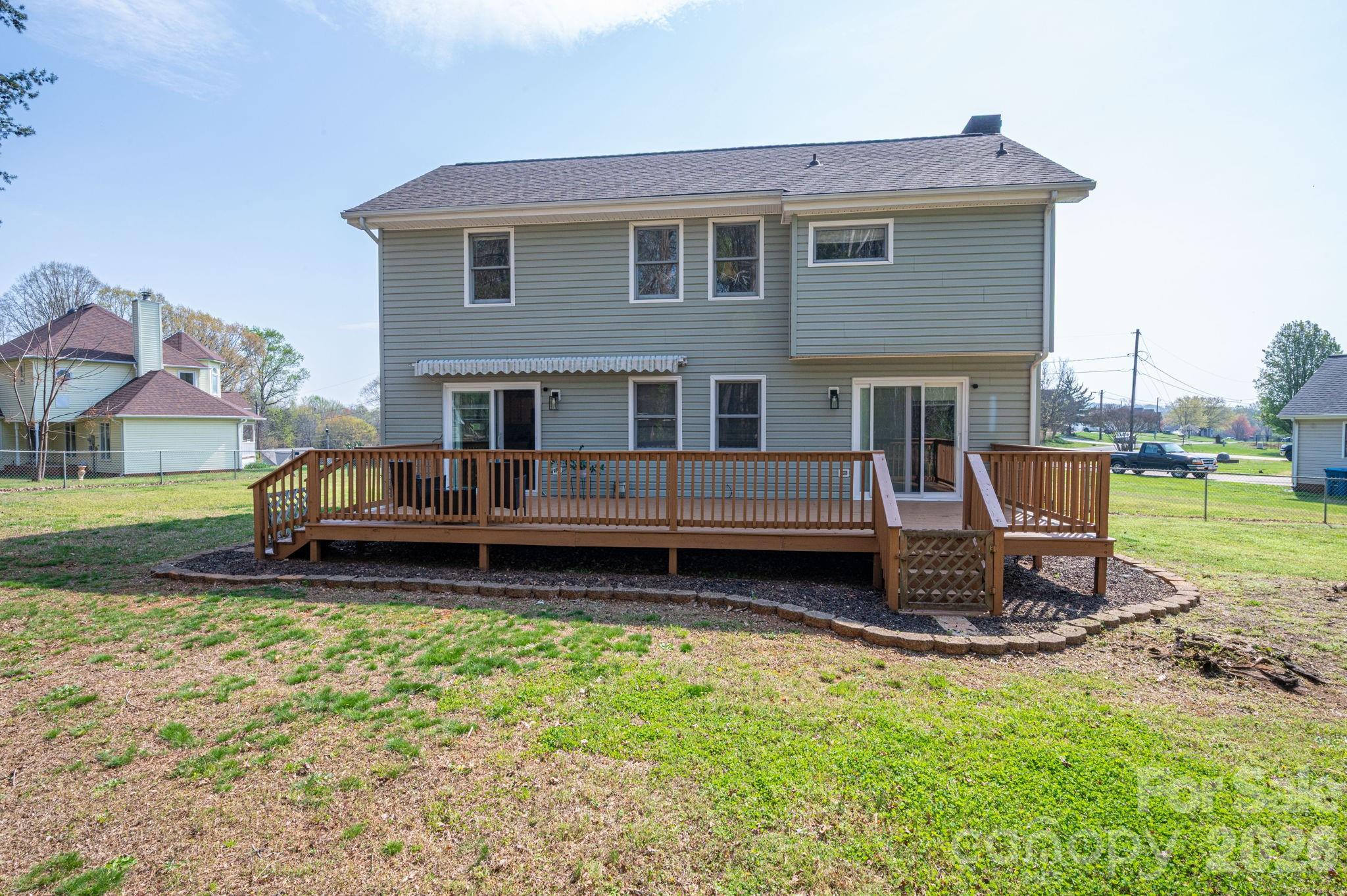 4503 Briar Creek Road Maiden, NC 28650 - Photo 31 of 48 a house view with a garden space