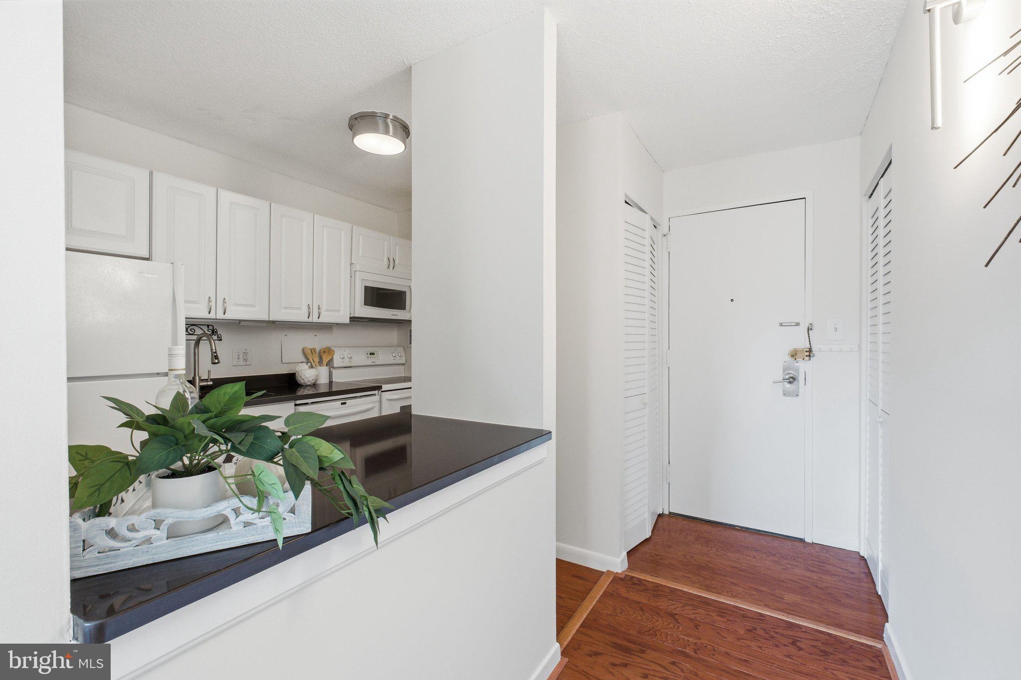 1718 P Street Northwest, Unit 809 Washington, DC 20036 - Photo 8 of 24 Modern kitchen meets inviting entryway.