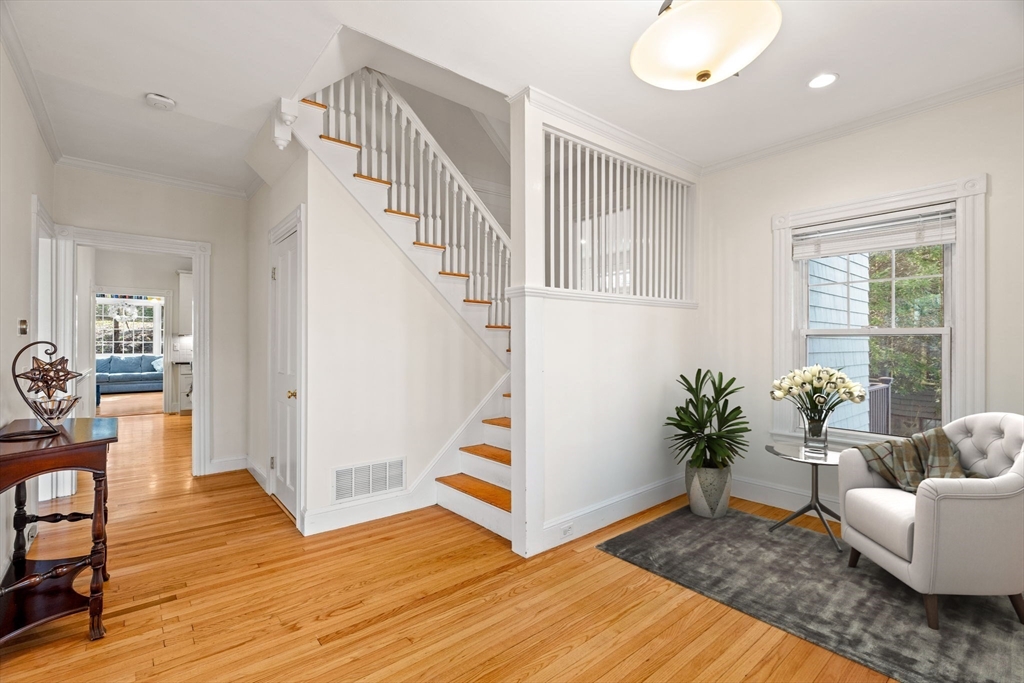 60 Oxford Road Newton, MA 02459 - Photo 3 of 42 a living room with furniture and wooden floor