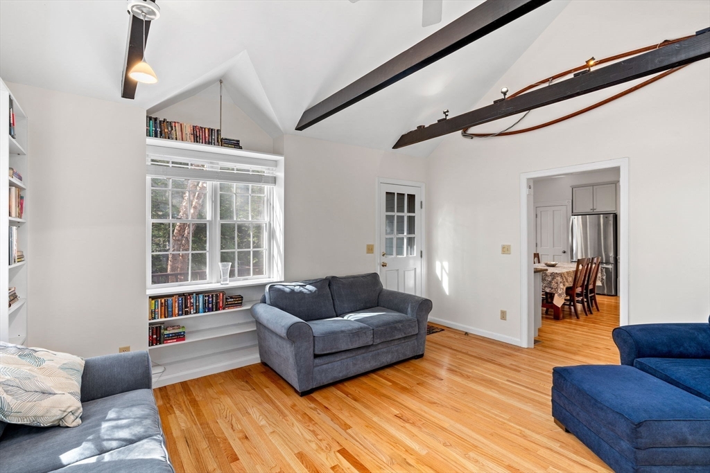 60 Oxford Road Newton, MA 02459 - Photo 5 of 42 a living room with furniture and a large window