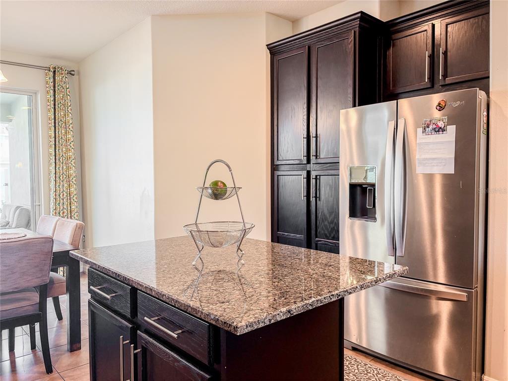 8607 Randal Park Boulevard Orlando, FL 32832 - Photo 14 of 51 a kitchen with stainless steel appliances granite countertop a refrigerator and a sink