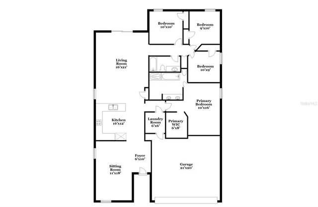 $1,945 | 1685 Hideaway Flat Street, Mascotte, FL 34753