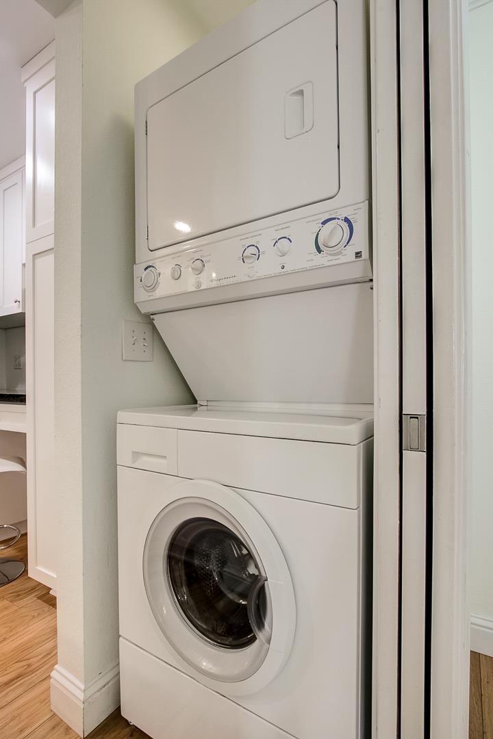 1049 Shell Boulevard, Unit 3 Foster City, CA 94404 - Photo 18 of 56 a close up view of a washer and dryer