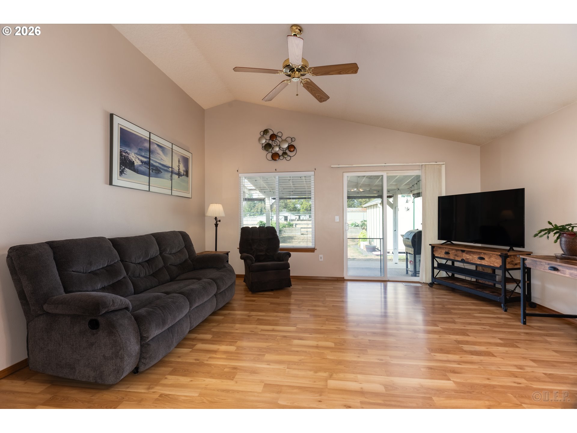 58959 Alexandra Lane St. Helens, OR 97051 - Photo 5 of 19 a living room with furniture and a flat screen tv