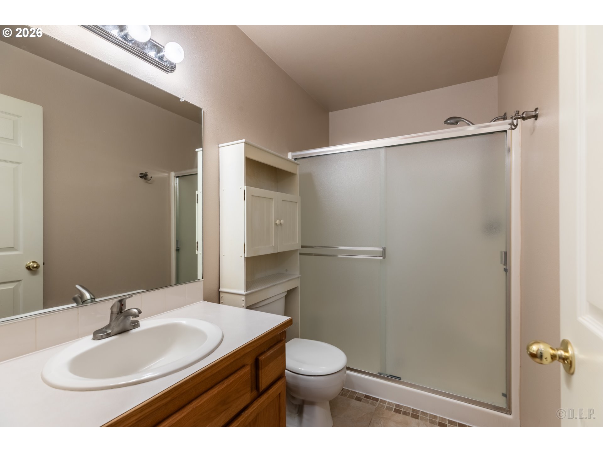 58959 Alexandra Lane St. Helens, OR 97051 - Photo 8 of 19 a bathroom with a sink toilet and shower