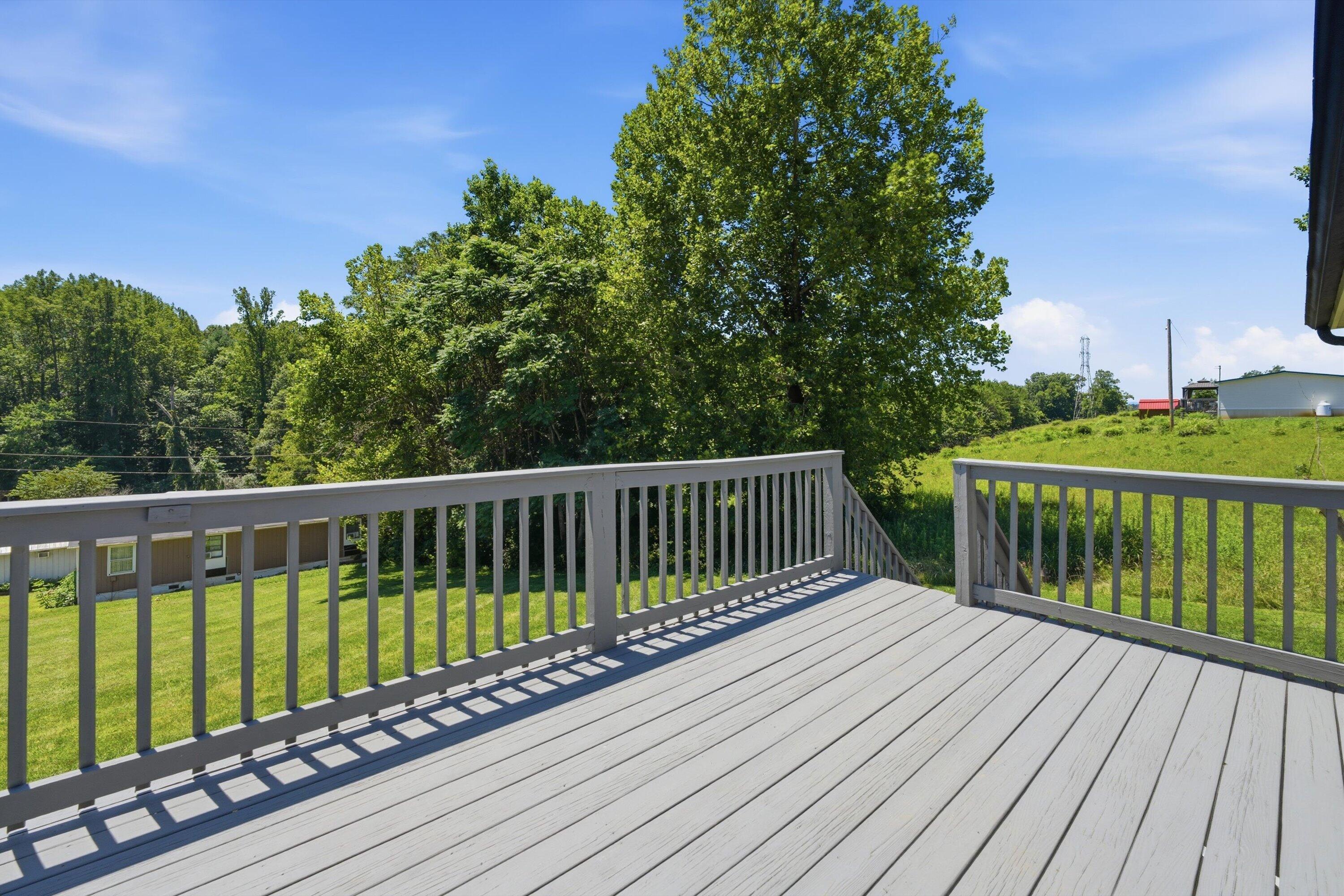 1815 Scuffling Hill Road Rocky Mount, VA 24151 - Photo 29 of 35 Large Rear Deck