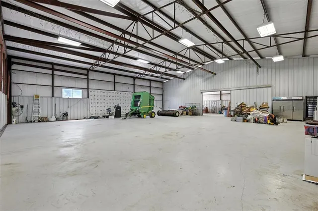 a big room with storage and utility