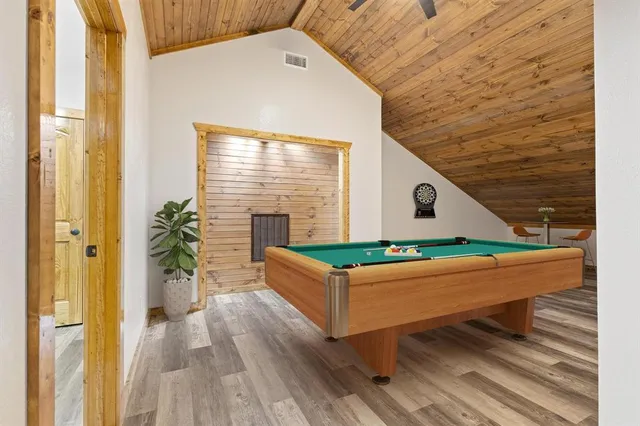 a house view with a outdoor space