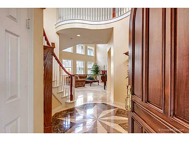1740 Dylan Way Encinitas, CA 92024 - Photo 2 of 25 Beautiful inlay and sweeping staircase