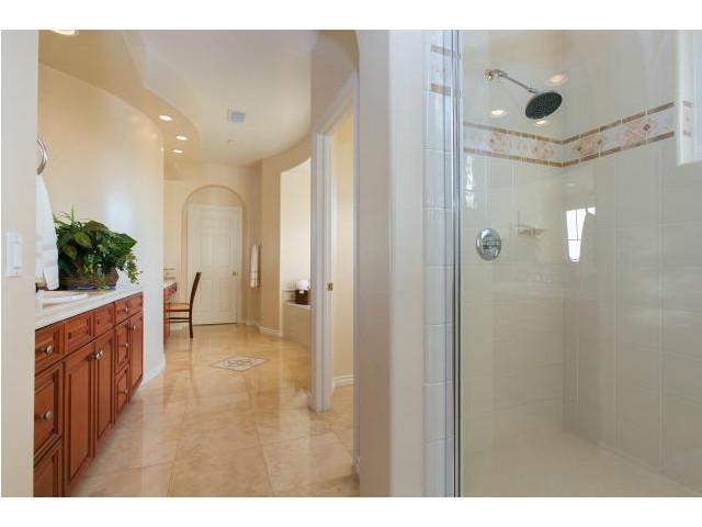 1740 Dylan Way Encinitas, CA 92024 - Photo 19 of 25 Shower, jetted tub, vanity and large walk-in closet