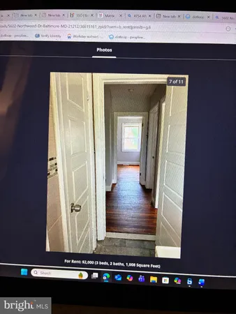 a view of front door