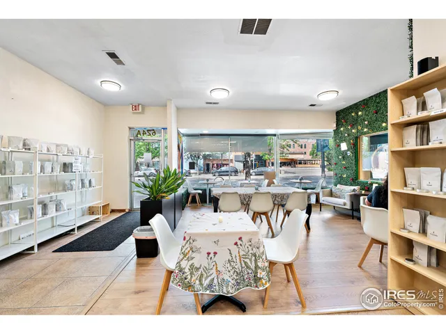 a outdoor space with furniture