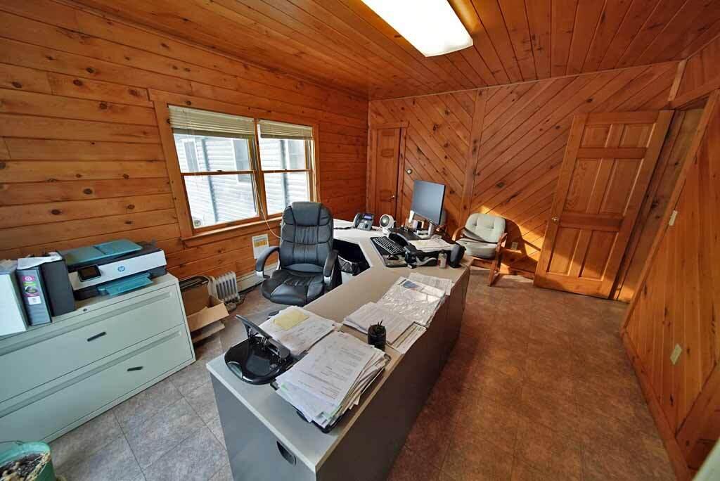 205 Oakfield Smyrna Road Oakfield, ME 04763 - Photo 32 of 88 bedrooms-log-home-office