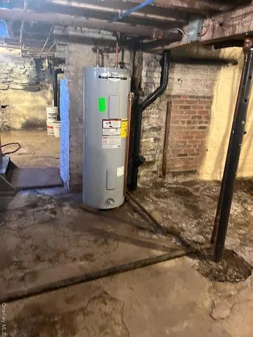 a view of a storage room