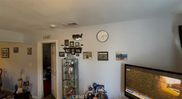 a view of a hallway with elevator