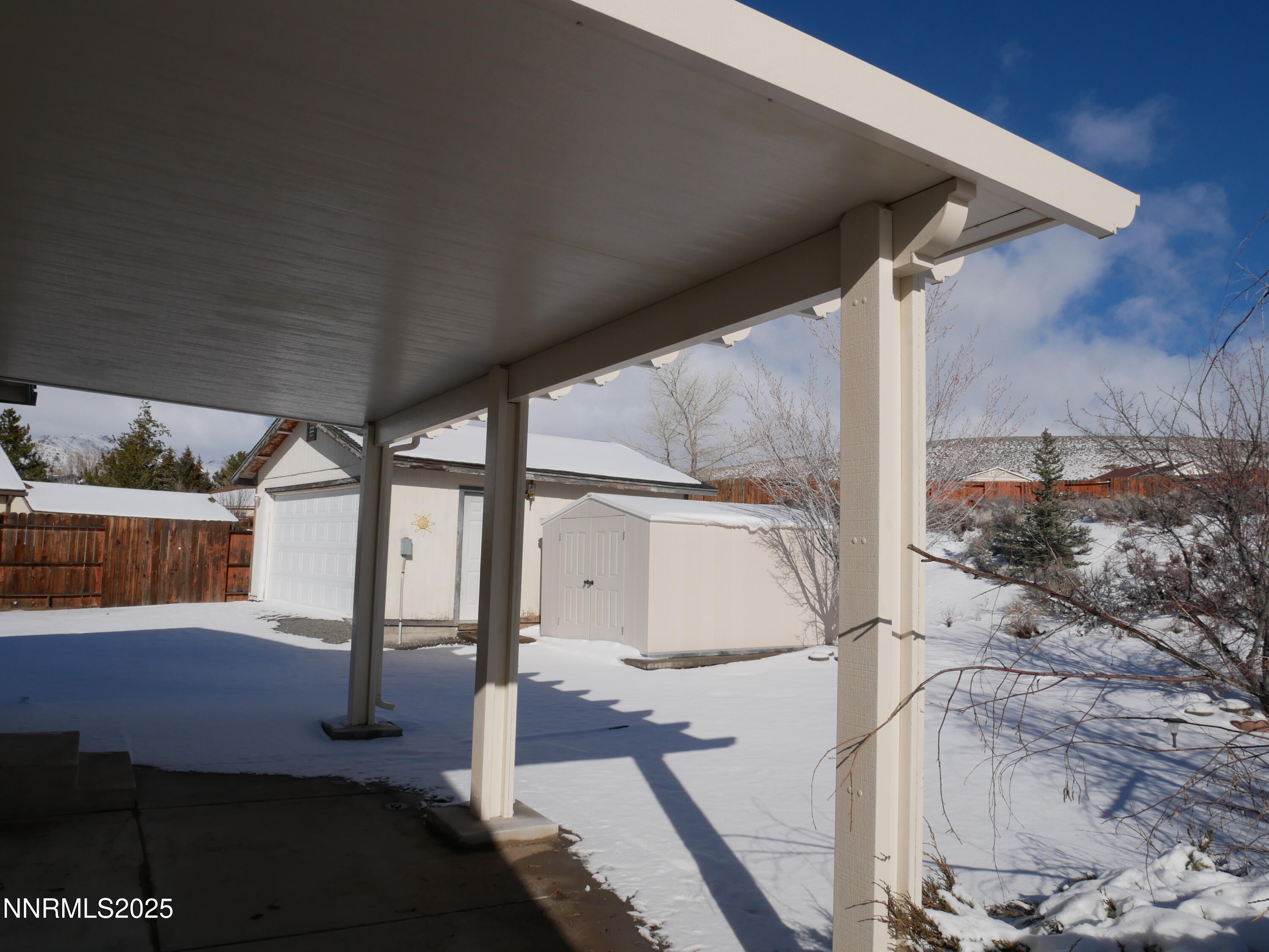 17320 Magnetite Drive Reno, NV 89508 - Photo 34 of 43 Back Yard Awning and Garage