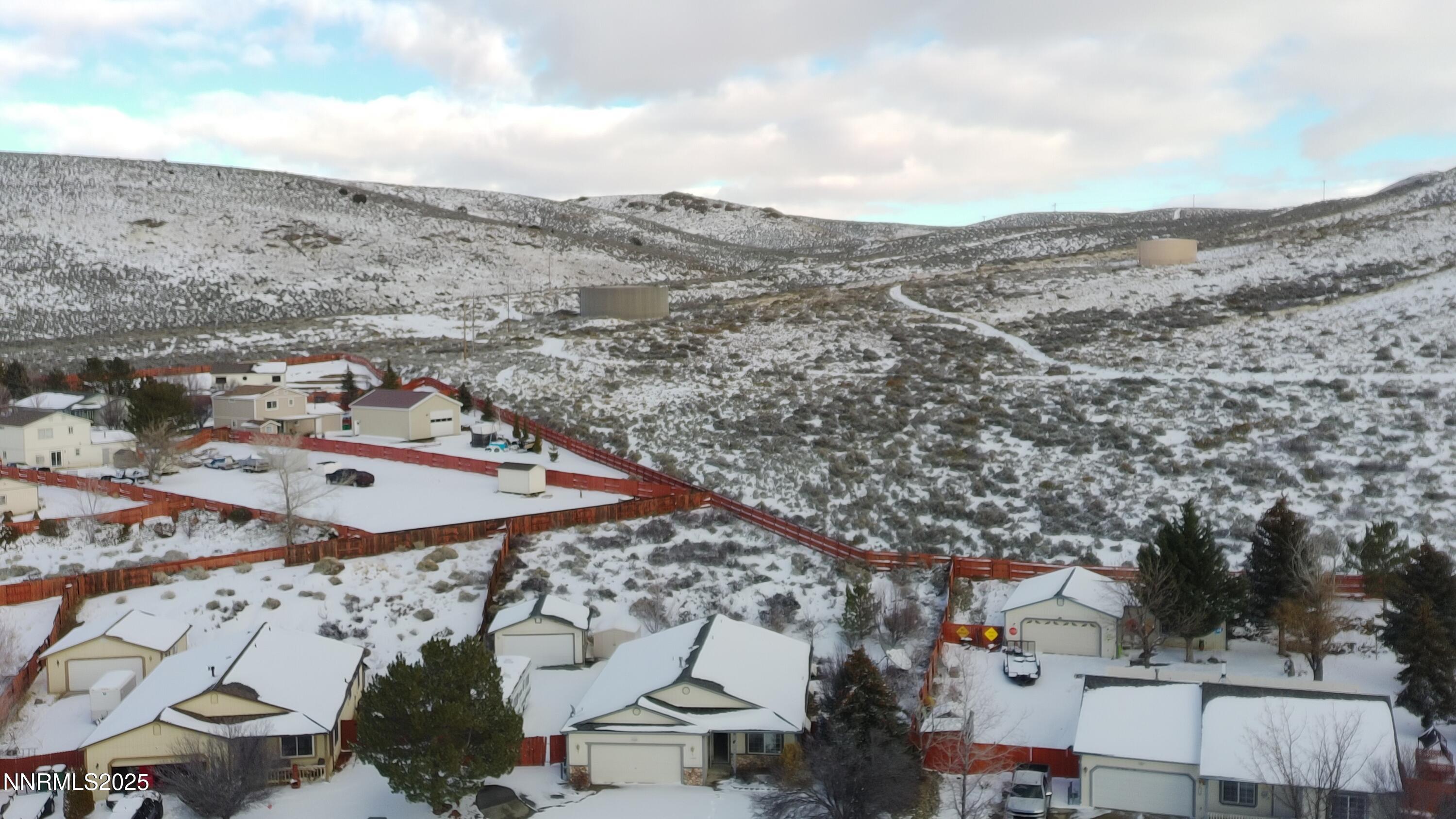 17320 Magnetite Drive Reno, NV 89508 - Photo 42 of 43 Overhead Looking SE