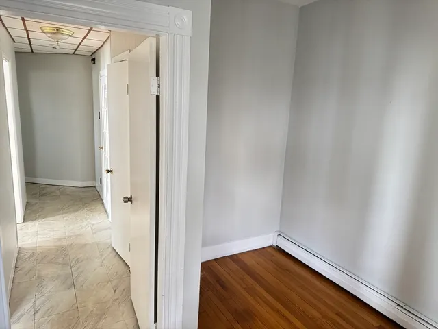 a view of room with walk in closet