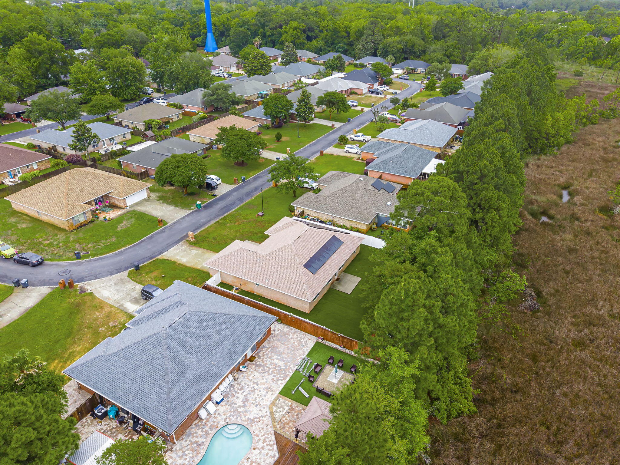 162 Beacon Way Santa Rosa Beach, FL 32459 - Photo 32 of 41 an aerial view of a house