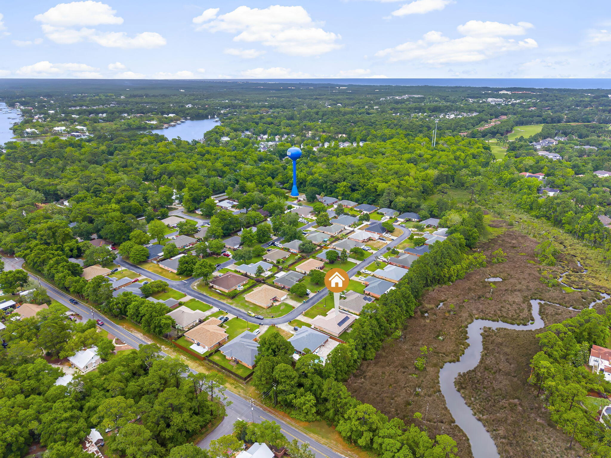 162 Beacon Way Santa Rosa Beach, FL 32459 - Photo 35 of 41 a view of a city with an outdoor spaces