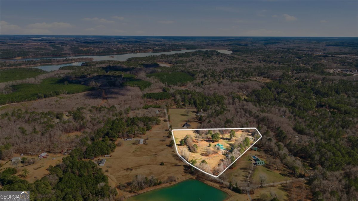 266 Payton Road Griffin, GA 30223 - Photo 42 of 48 an aerial view of a house with a yard