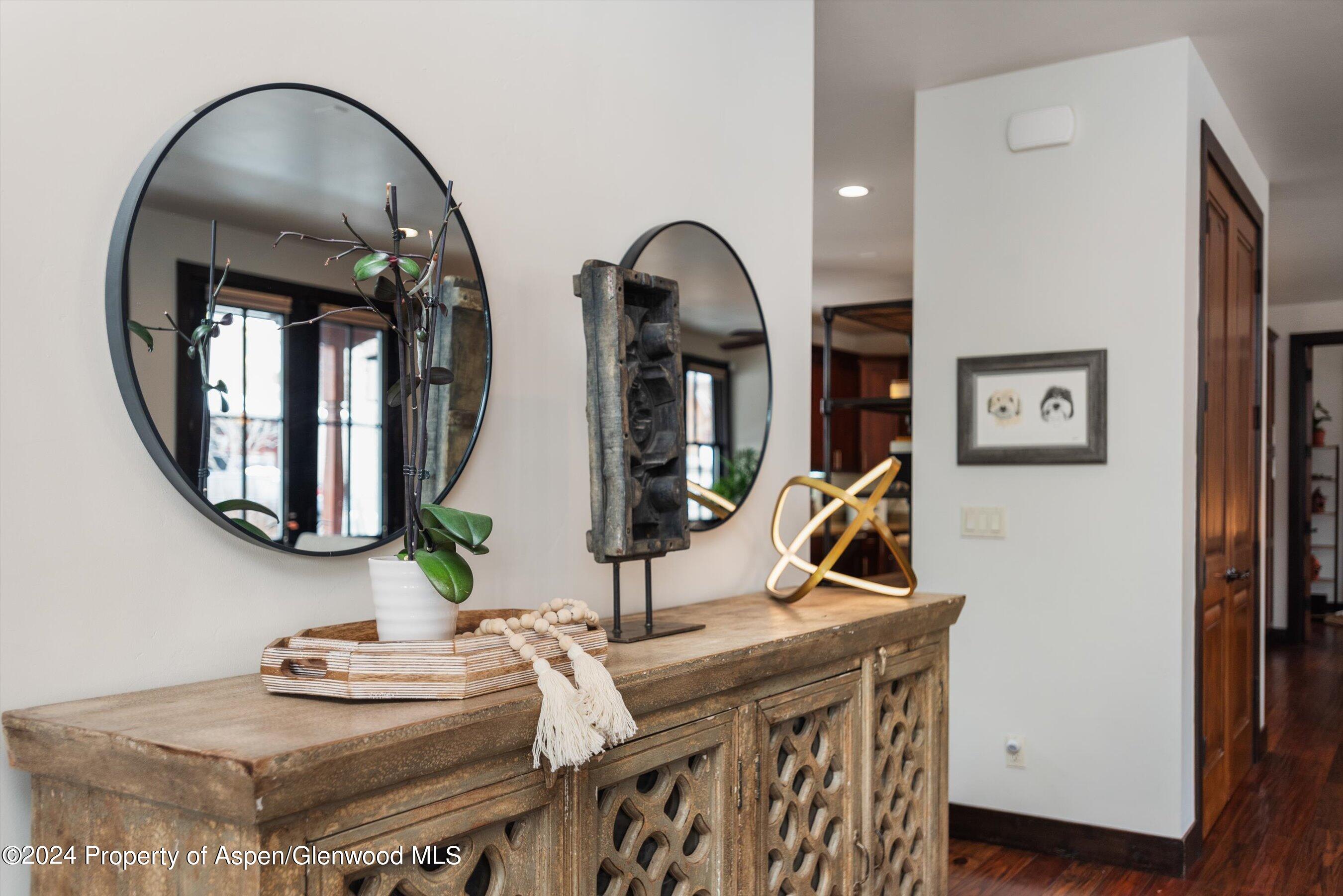 333 Sopris Circle Basalt, CO 81621 - Photo 12 of 57 a view of hall way with mirror and furniture