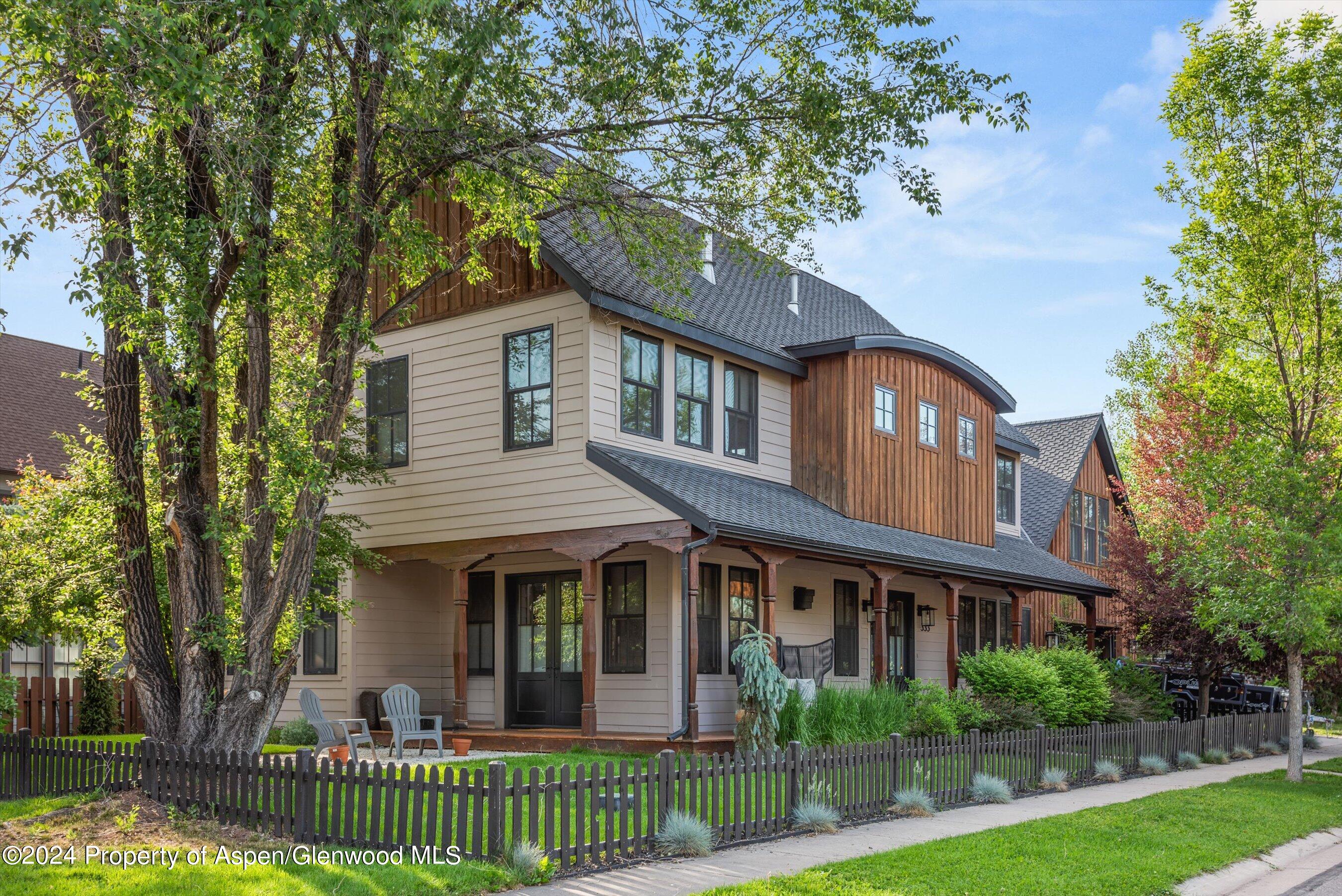 333 Sopris Circle Basalt, CO 81621 - Photo 2 of 57 a front view of a house with garden