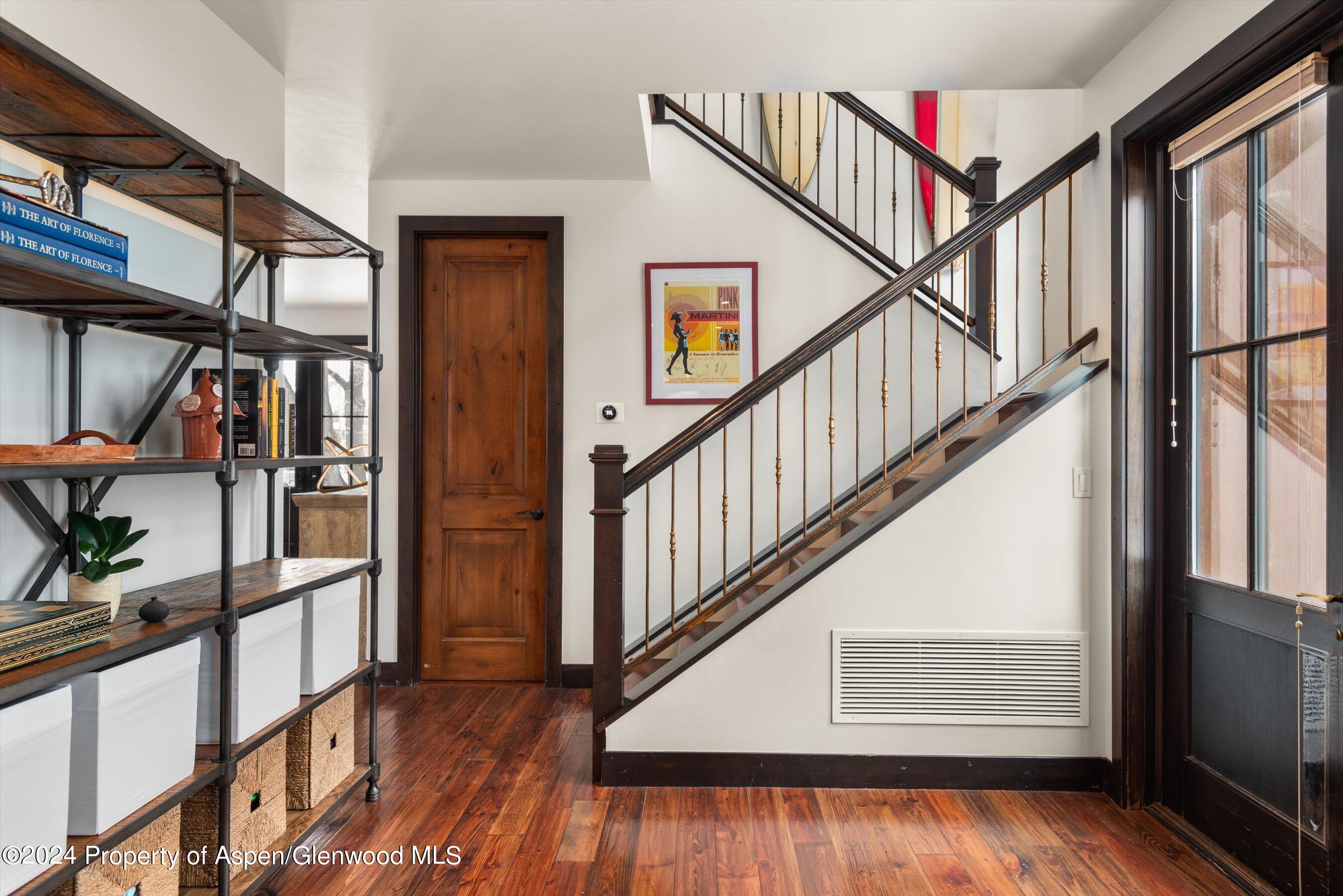 333 Sopris Circle Basalt, CO 81621 - Photo 22 of 57 a view of entryway and hall with wooden floor